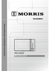 Bruksanvisning Morris K94280MWC Mikrovågsugn