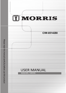 Bruksanvisning Morris CIW-85142BI Kombinerad tvätt-tork