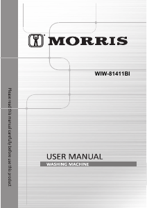 Handleiding Morris WIW-81411BI Wasmachine