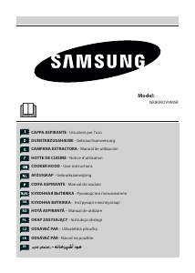 Bedienungsanleitung Samsung NK86NOV9MSR/SA Dunstabzugshaube