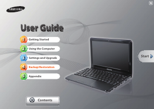 Manual Samsung NP-NC110-P0APH Laptop