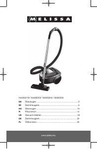 Manual Melissa 16420219 Vacuum Cleaner
