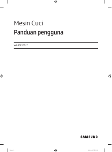 Panduan Samsung WA80F10S2CSE Mesin Cuci