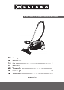 Manual Melissa 16420220 Vacuum Cleaner