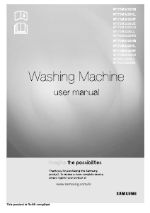 Manual Samsung WT70C3000RR/TL Washing Machine