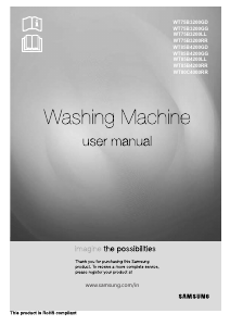 Handleiding Samsung WT80C4000RR/TL Wasmachine