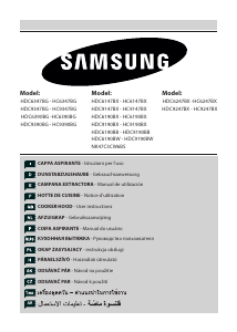 Manual Samsung NK47C3CW6BS/SA Exaustor