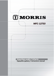 Handleiding Morris MFC-12733 Plafondventilator