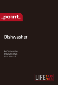 Manual Point PODW56042X Dishwasher