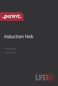 Käyttöohje Point POIH5180I4F1 Keittotaso