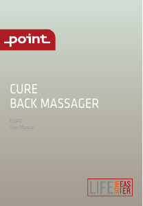 Käyttöohje Point CURE Hierontalaite