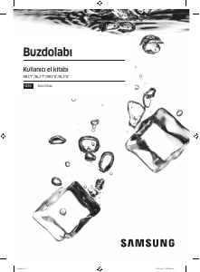 Kullanım kılavuzu Samsung RB34C6B0E12/TR Donduruculu buzdolabı