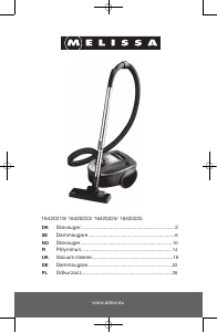 Manual Melissa 16420224 Vacuum Cleaner