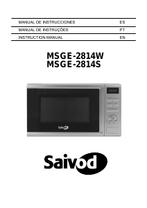 Manual Saivod MSGE-2814W Microwave