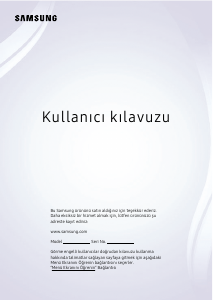 Kullanım kılavuzu Samsung UE50U8200FU LED televizyon