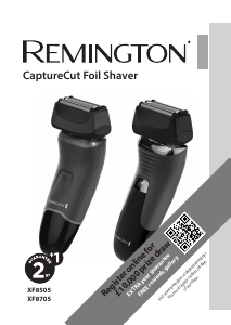 Handleiding Remington XF8505 CaptureCut Scheerapparaat