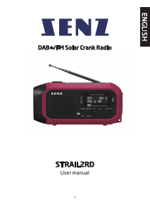 Käyttöohje Senz STRAIL2RD Radio