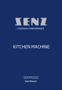 Handleiding Senz SEKM1010 Standmixer