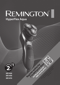 Manual Remington XR1430 HyperFlex Aqua Shaver