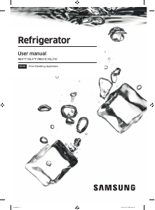 Handleiding Samsung RB34F675DB1/SH Koel-vries combinatie