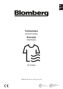 Käyttöohje Blomberg BT 7S46 W Kuivausrumpu