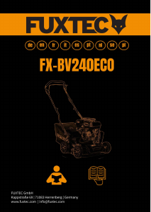 Instrukcja Fuxtec FX-BV240ECO Wertykulator