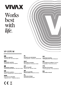 Manual Vivax VF-157E W Congelator
