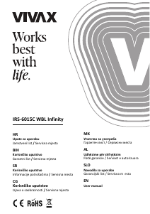 Bruksanvisning Vivax IRS-6015C WBL Infinity Strykjärn