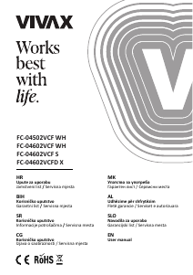 Bruksanvisning Vivax FC-04602VCF S Spis