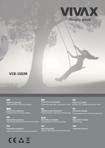Bruksanvisning Vivax VCB-1502R Simply Dammsugare