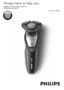 Bruksanvisning Philips S5210 Rakapparat