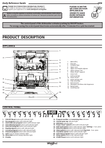 Manual Whirlpool W8F HS61W Dishwasher