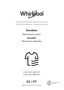 Manual de uso Whirlpool C WD 95M GBR SPT Secadora