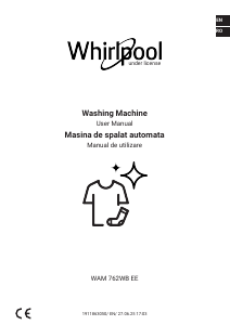 Manual Whirlpool WAM 762WB EE Washing Machine