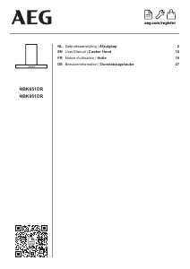 Bedienungsanleitung AEG NBK651DR Dunstabzugshaube