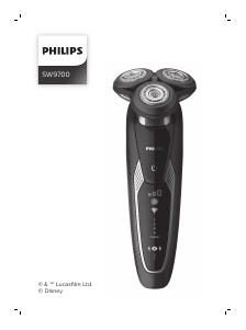 Manuale Philips SW9700 Rasoio elettrico