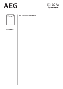 Bruksanvisning AEG FSS64907Z Diskmaskin