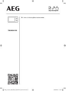 Mode d’emploi AEG TB6SM261EB Micro-onde