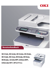 Bedienungsanleitung OKI ES3452 MFP Multifunktionsdrucker