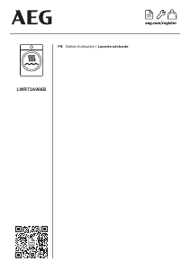 Mode d’emploi AEG LWR73A966B Lave-linge séchant