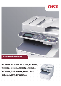 Bedienungsanleitung OKI MC342dn Multifunktionsdrucker