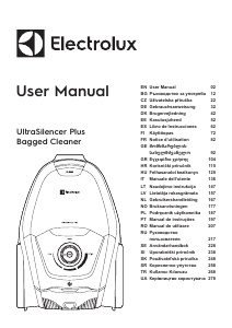 Rokasgrāmata Electrolux EUSP-2MB UltraSilencer Plus Putekļu sūcējs