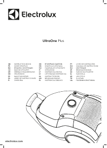 Manuál Electrolux EUOP-EBR UltraOne Plus Vysavač