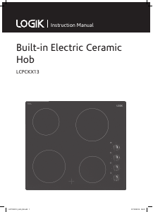 Manual Logik LCPCKX13 Hob