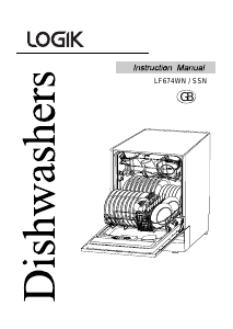 Manual Logik LF674SSN Dishwasher
