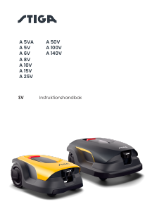 Bruksanvisning Stiga A 50V Gräsklippare
