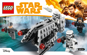 Käyttöohje Lego set 75207 Star Wars Imperiumin partio - taistelupaketti