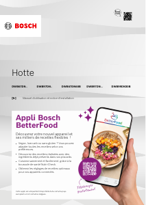 Mode d’emploi Bosch DWB97DN30 Hotte aspirante