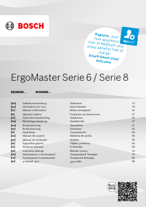 Kullanım kılavuzu Bosch MSM8M936 ErgoMaster El blenderi