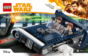 Handleiding Lego set 75209 Star Wars Han Solo's landspeeder